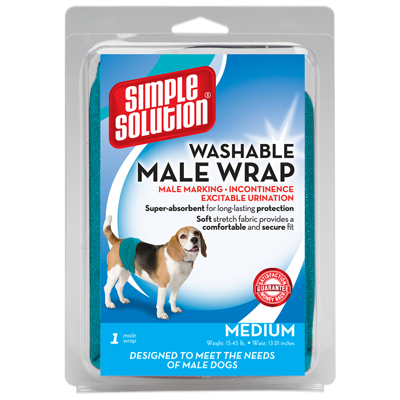 Simple Solution Washable Male Wrap Size Medium