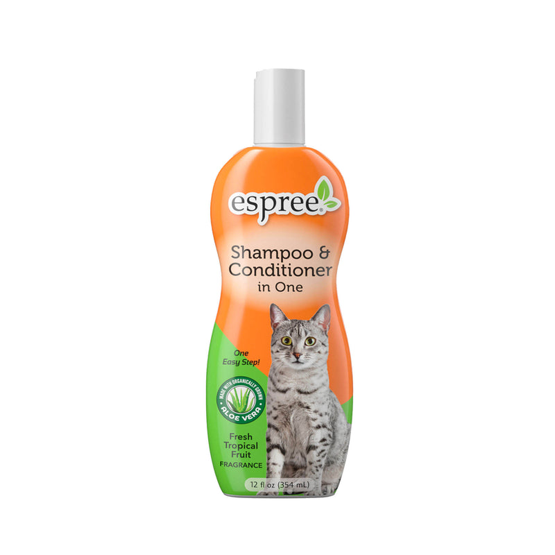 Espree Cat Shampoo & Conditioner In One 12 Ounce