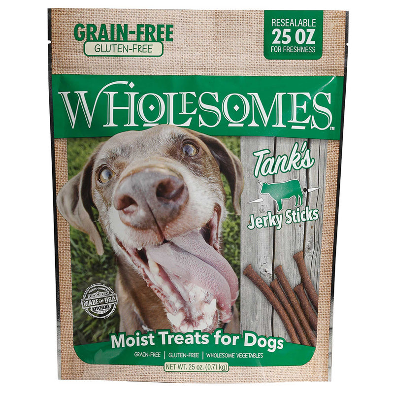 Wholesomes Tank's Jerky Sticks Grain-Free Dog Treats