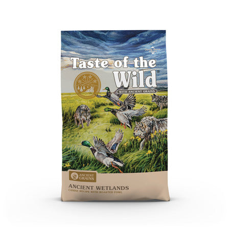 Taste of the Wild Ancient Wetlands Canine Recipe with Roasted Fowl Dry Dog Food