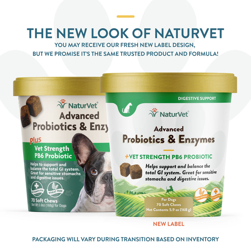 NaturVet Advanced Probiotic & Enzyme Soft Chew