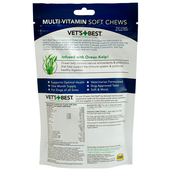 Vet's Best MultiVitamins Soft Chews 30ct Petsense