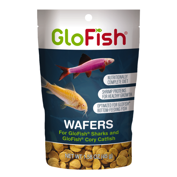 GloFish Wafers for Sharks and Cory Catfish 1.58oz – Petsense