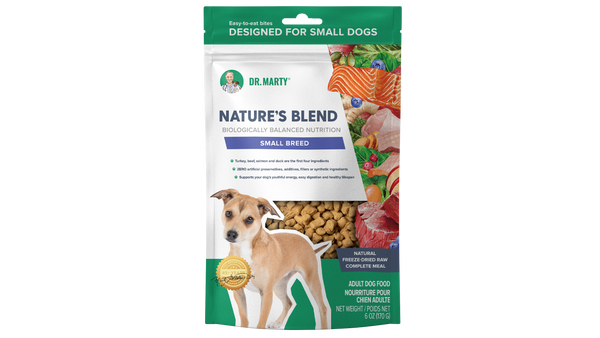 Dr. Marty Nature's Blend Small Breed Freeze Dried Raw Dog Food