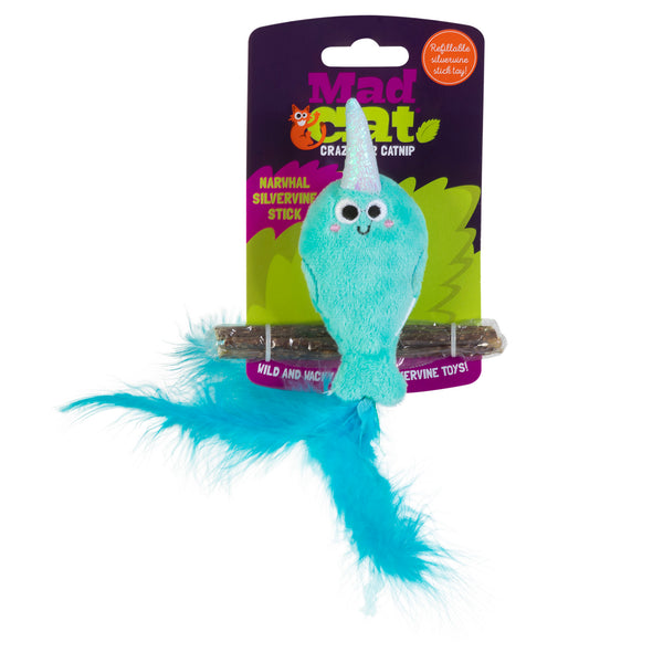 MAD CAT Narwhal with Silvervine Cat Toy – Petsense