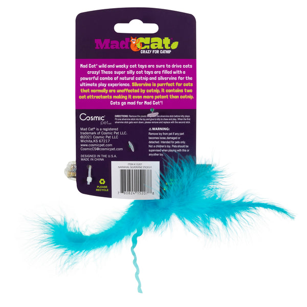 FENNEL Kat グッズ MAD CAT Narwhal with Silvervine Cat Toy – Petsense