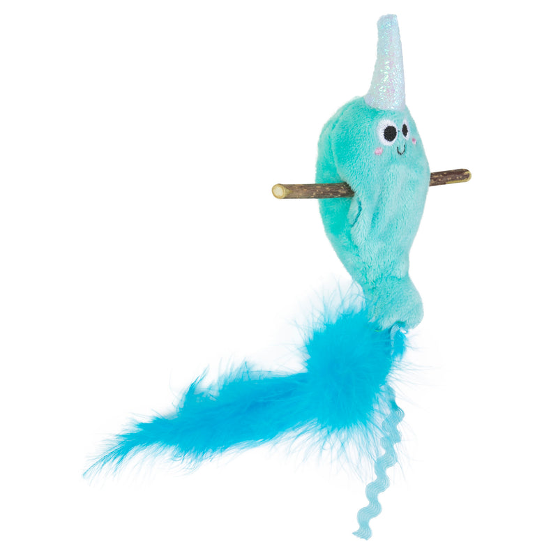 MAD CAT Narwhal with Silvervine Cat Toy