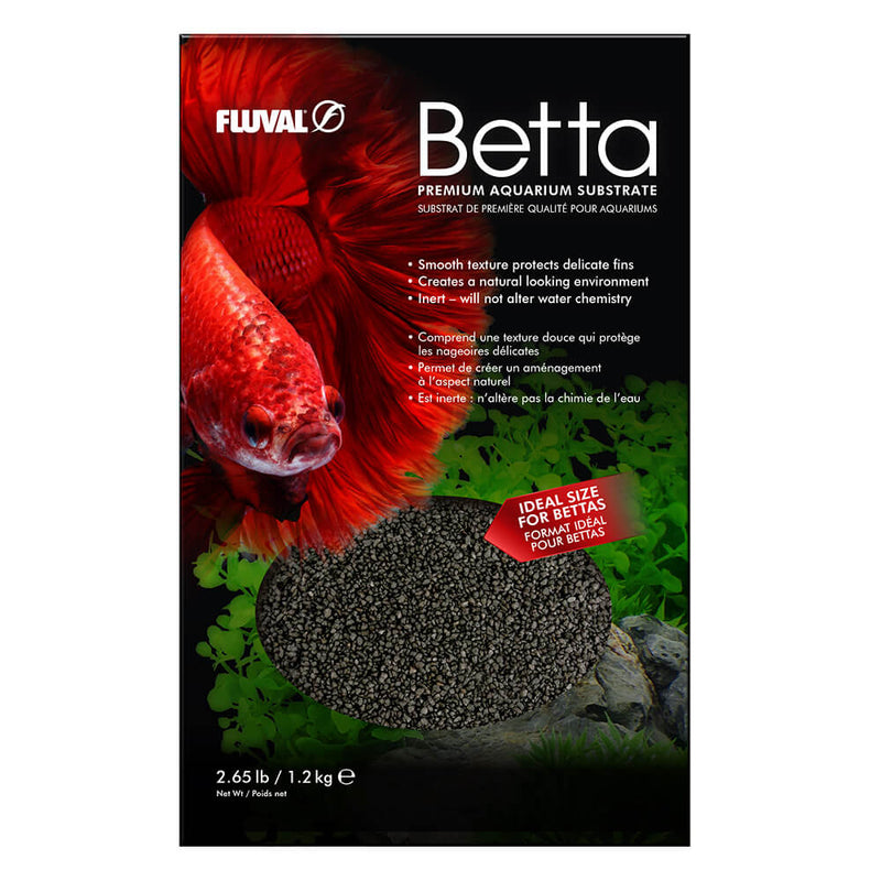 Fluval Betta Sand, Black 2.65 lbs