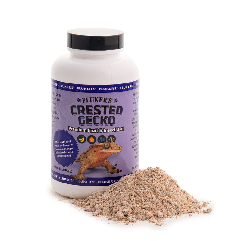 Copy of Fluker's Premium Crested Gecko Diet - Fruit and Insect Flavored Powder 8oz