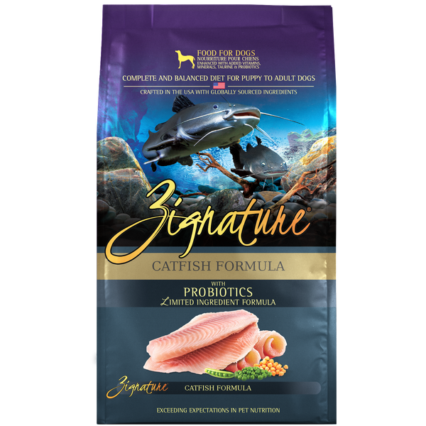 Zignature Catfish Formula Dry Dog Food, 4lb – Petsense