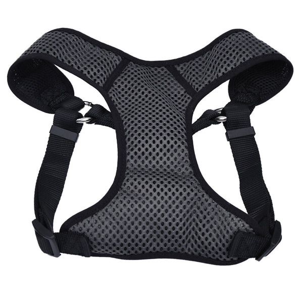 Comfort Soft® Sport Wrap Adjustable Dog Harness, Grey with Black, Larg Petsense