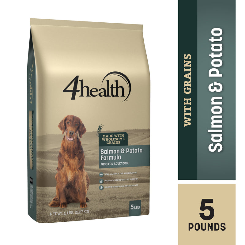 4health with Wholesome Grains Salmon & Potato Formula Adult Dry Dog Food