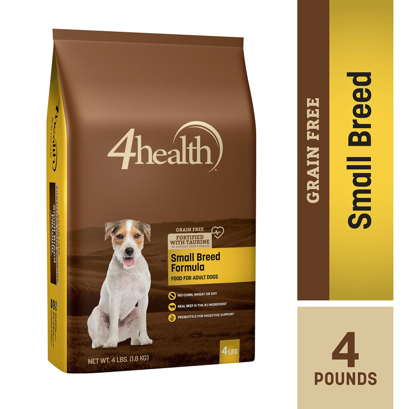 4health Grain Free Small Breed Formula Adult Dry Dog Food