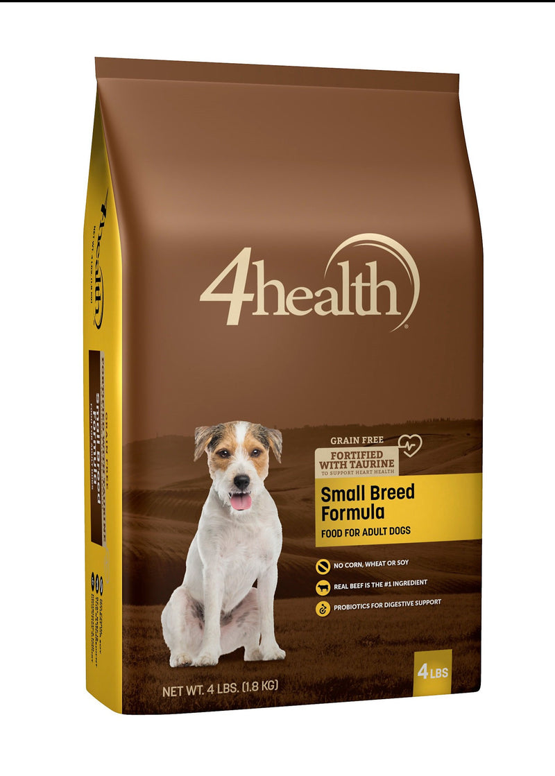 4health Grain Free Small Breed Formula Adult Dry Dog Food