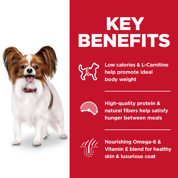 Hill's Science Diet Adult Light Small Paws Dry Dog Food, Chicken Meal & Barley Hill's Science Diet Adult Light Small Paws Dry Dog Food, Chicken Meal & Barley