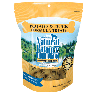Natural Balance L.I.T. Limited Ingredient Treats Potato and Duck