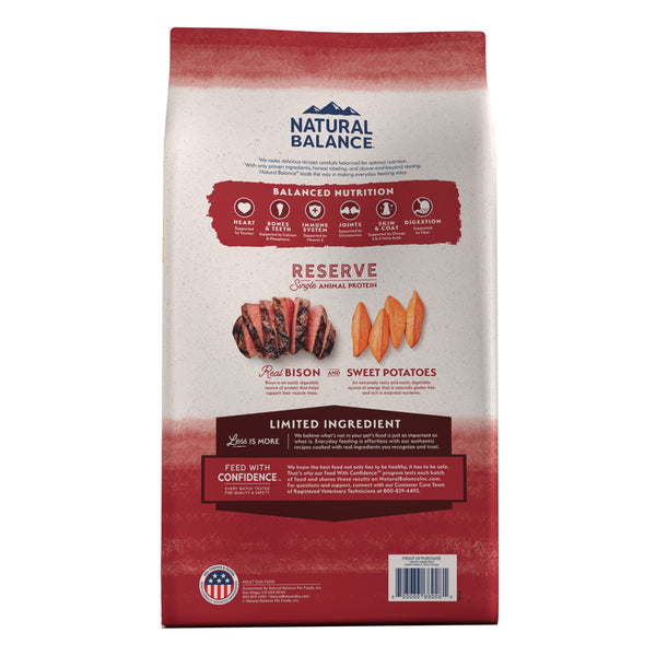 Natural Balance Limited Ingredient Diets Sweet Potato and