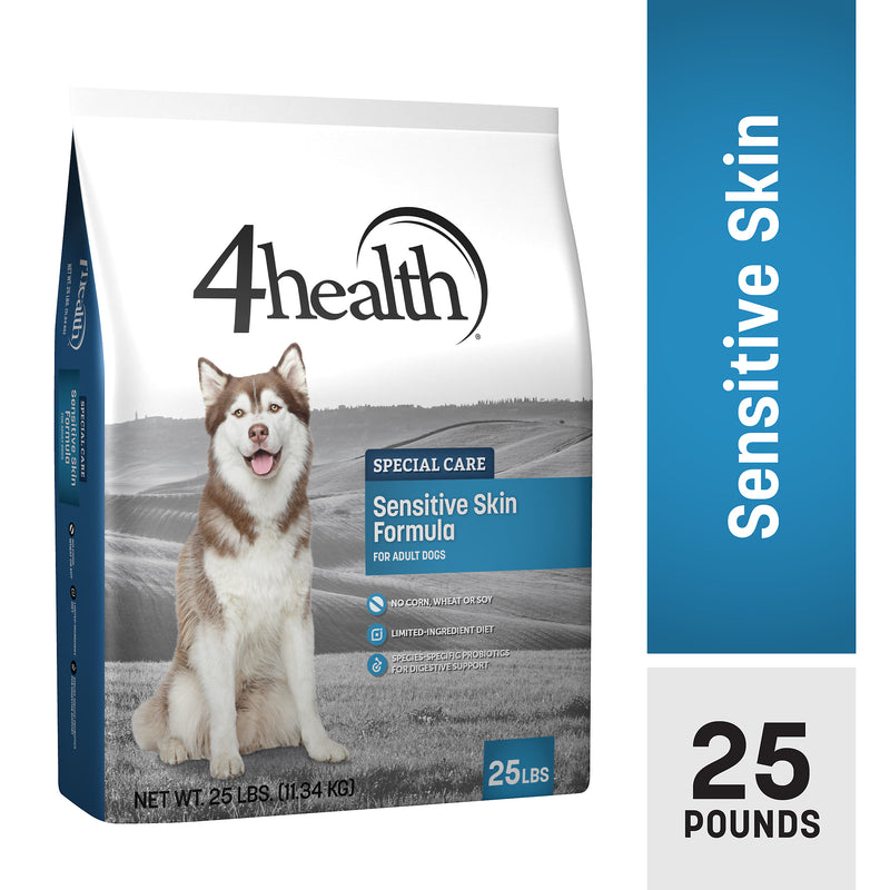 4health Special Care Sensitive Skin Formula Adult Dry Dog Food, 25 lb.
