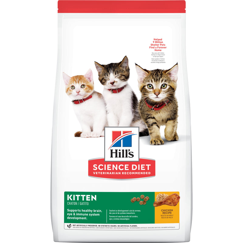 Hill's Science Diet Kitten Dry Cat Food, Chicken Recipe