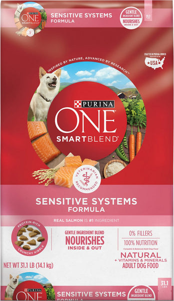 Purina ONE SmartBlend Sensitive Stomach Dry Dog Food โ Petsense