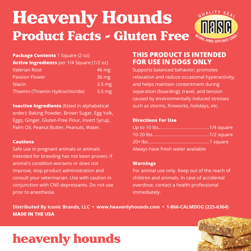 Heavenly Hounds - product facts and ingredient list