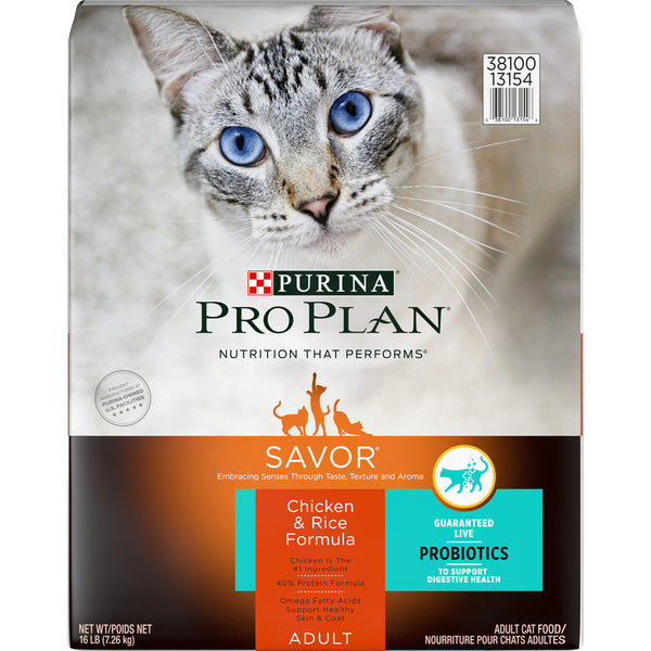 Purina Pro Plan Savor Chicken & Rice Formula Dry Cat Food – Petsense