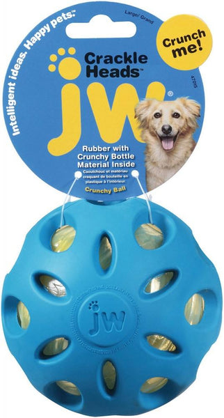 Jw Pet Le Heads Ball Dog Toy