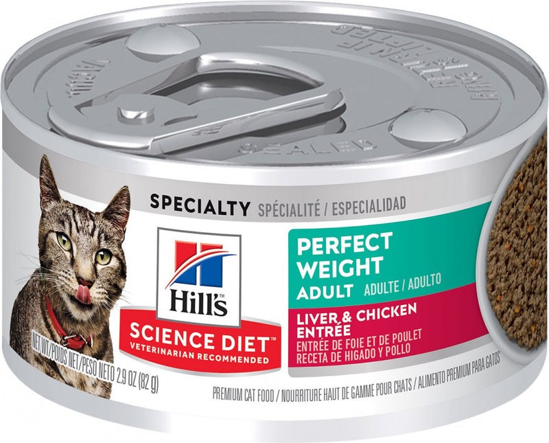 Hill's Science Diet Perfect Weight Chicken & Liver Canned Cat Food