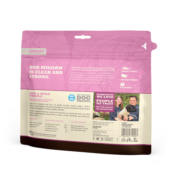 ACANA Singles Grain Free Limited Ingredient Diet Lamb & Apple