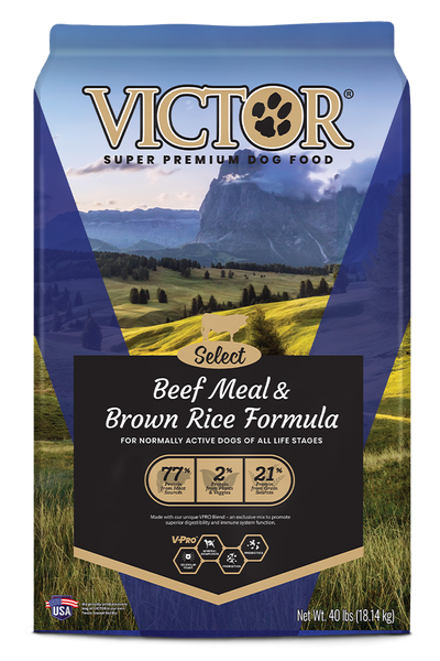 Victor Select Beef Meal & Brown Rice Formula Dry Dog Food – Petsense