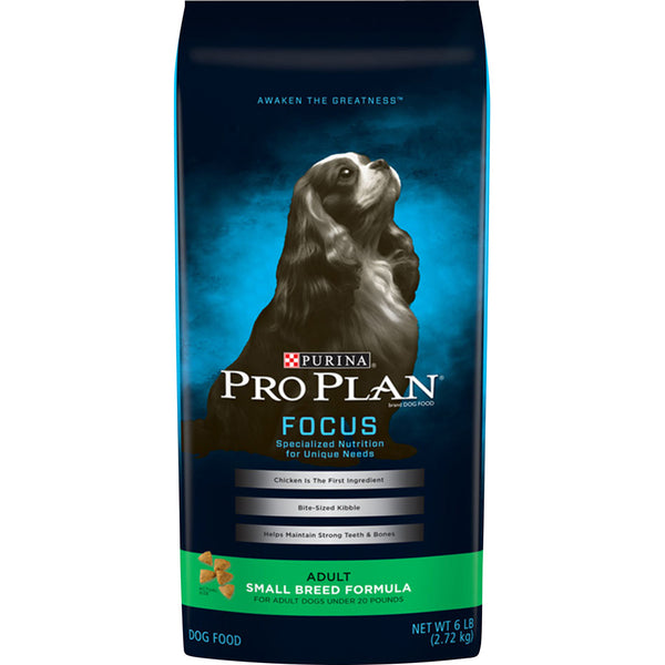 Purina Pro Plan Focus Chicken Rice Formula Adult Small Toy