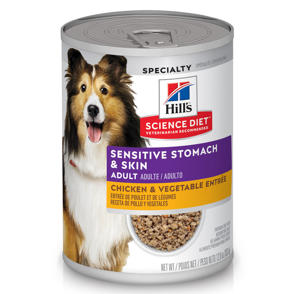 Hill's Science Diet Adult Sensitive Stomach & Skin Chicken & Vegetable –  Petsense