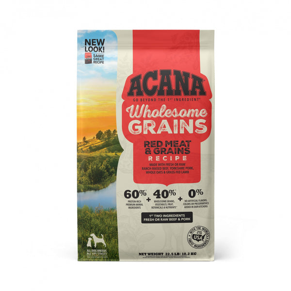 ACANA + Wholesome Grains Red Meat Recipe Dry Dog Food – Petsense