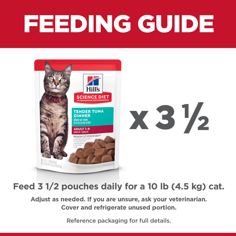 Hill's Science Diet Tender Tuna Dinner Adult Wet Cat Food