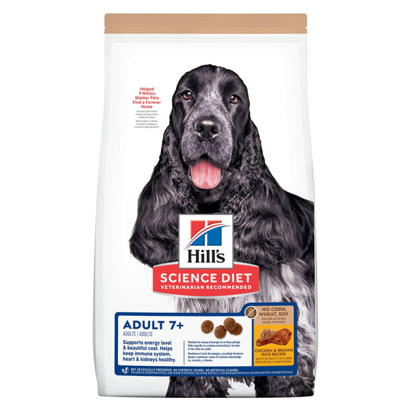 Hill's Science Diet Adult 7+ No Corn, Wheat, or Soy Chicken Senior Dry –  Petsense