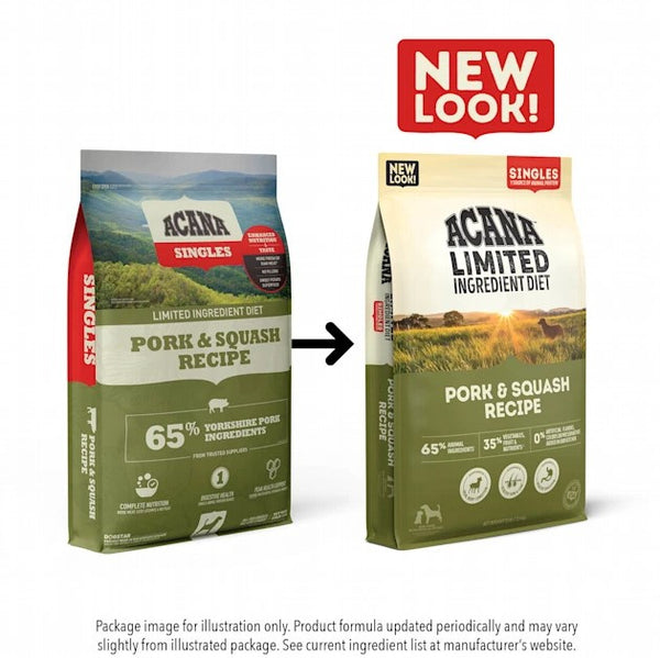 ACANA Singles Pork & Squash Recipe Grain Free Dry Dog Food – Petsense