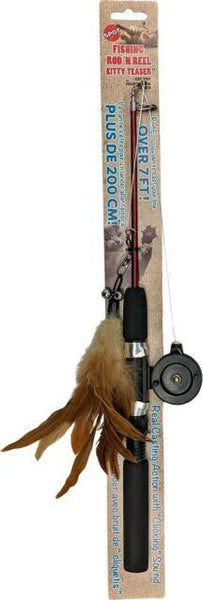 Ethical Pet Fishing Rod n Reel Kitty Teaser – Petsense