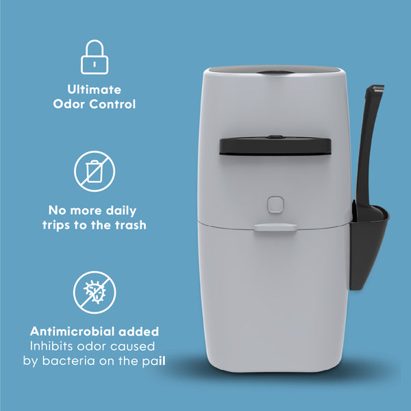 Genie Cat Litter Garbage Can Litter Disposal System Cat Genie