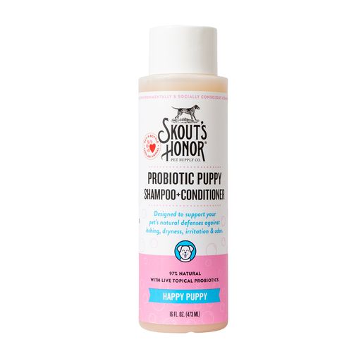Skouts Honor Probiotic Shampoo plus Conditioner Happy Puppy