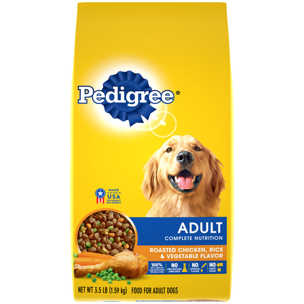 PEDIGREE Complete Nutrition Adult Dry Dog Food Roasted Chicken, Rice