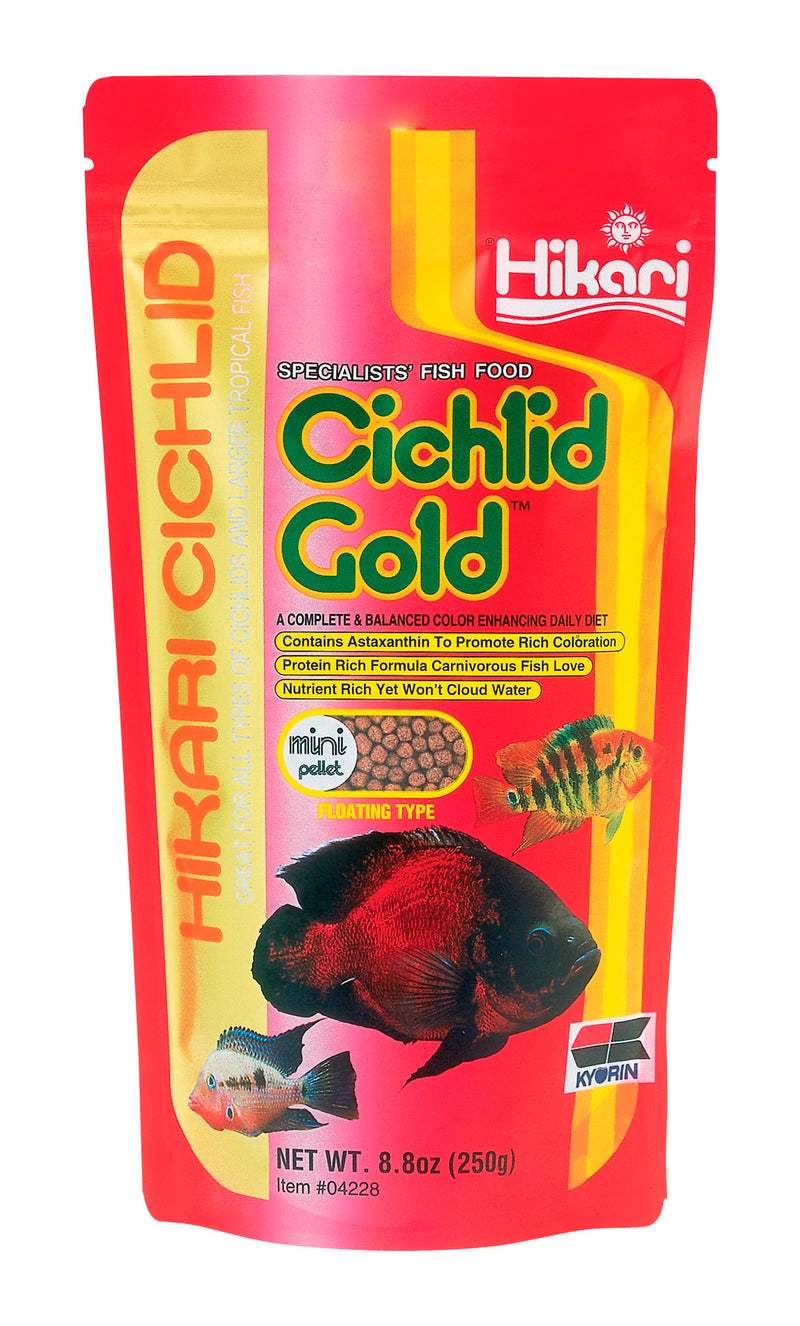 Hikari Cichlid Gold Mini Pellet For A Wide Varity Of Smaller Cichlids