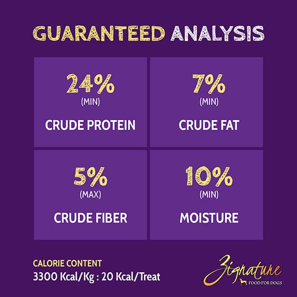 Zignature Turkey Biscuit Crunchy Treat For Dog, 12oz