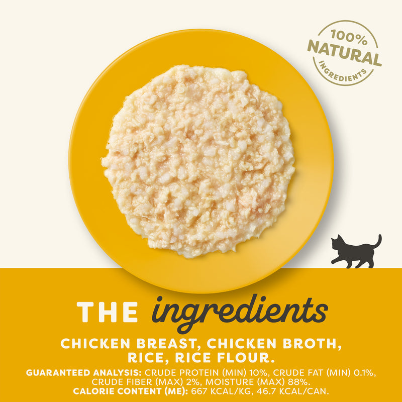 Applaws Kitten Chicken Breast Recipe in Broth Wet Cat Food 2.47oz Can