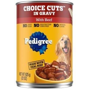 Pedigree Cuts in Gravy Beef 22oz Can