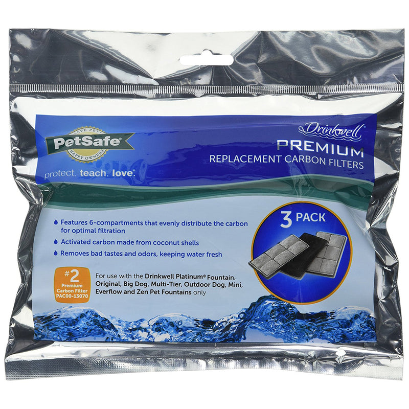 PetSafe® Drinkwell® Premium Replacement Carbon Filters, 3 Pack