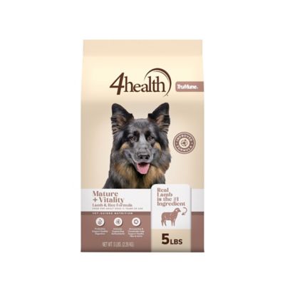 4health with Wholesome Grains Mature Adult And Vitality Lamb Recipe Dry Dog Food