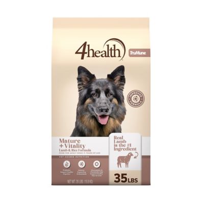 4health with Wholesome Grains Mature Adult And Vitality Lamb Recipe Dry Dog Food