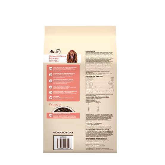 4health with Wholesome Grains Adult Salmon and Potato Formula Dry Dog Food