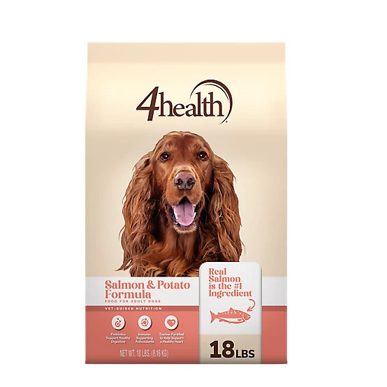 4health with Wholesome Grains Adult Salmon and Potato Formula Dry Dog Food