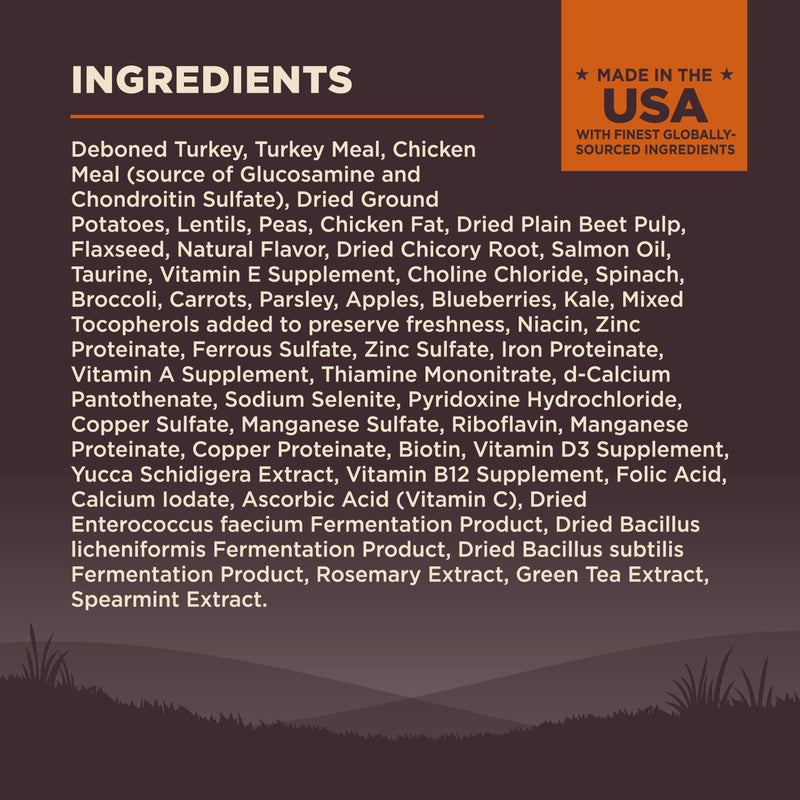 Wellness CORE Natural Grain Free Dry Dog Food, Original Turkey & Chicken, 24-Pound Bag